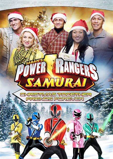 Power Rangers Samurai Christmas Together Friends Forever Christmas