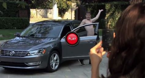 New Raunchy Volkswagen Passat Ad Shows Us The Naked Truth Carscoops