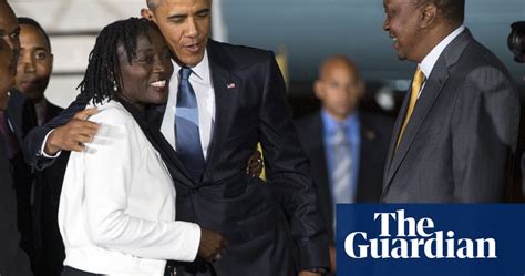 barack obama visits kenya in pictures us news the guardian
