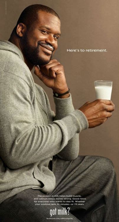 Got Milk ~ Shaquille O’neal Got Milk Ads Got Milk Milk