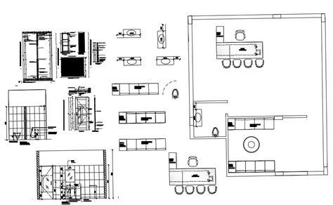 Office Cabin Design CAD File Cadbull
