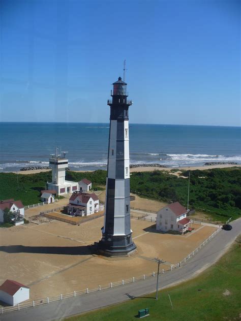 Cape Henry Lighthouse Inside The Entrance To The Chesapeake Bay Va