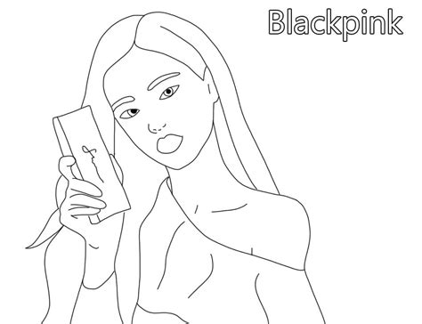 Free Printable Blackpink Coloring Page Free Printable Coloring Pages