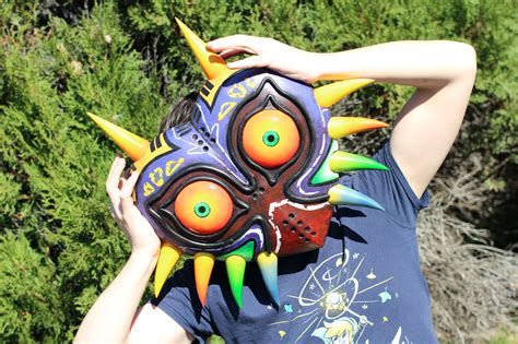 Heres A Step By Step Fan Made Majoras Mask Replica Zelda Dungeon