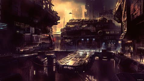 Science Fiction Future City 4k Hd Artist 4k Wallpapers Images