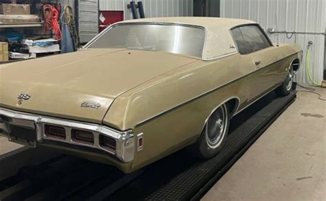 1 Of 2455 Rare 1969 Chevrolet Impala Ss 427 Barn Finds