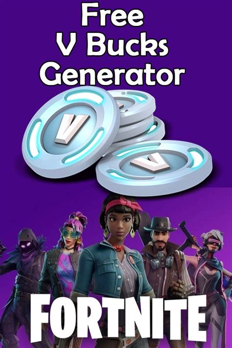 Free V Bucks Fortnite Fortnite Bucks Generator