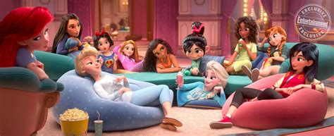 Check Out The New Looks Of The Disney Princesses In Scene From Ralph
