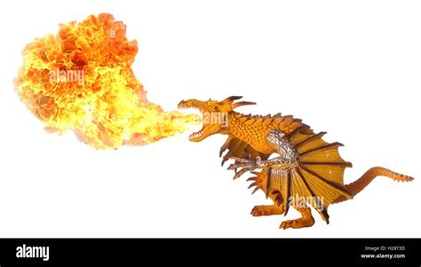 Dragon Fire Breath Stock Photo Alamy