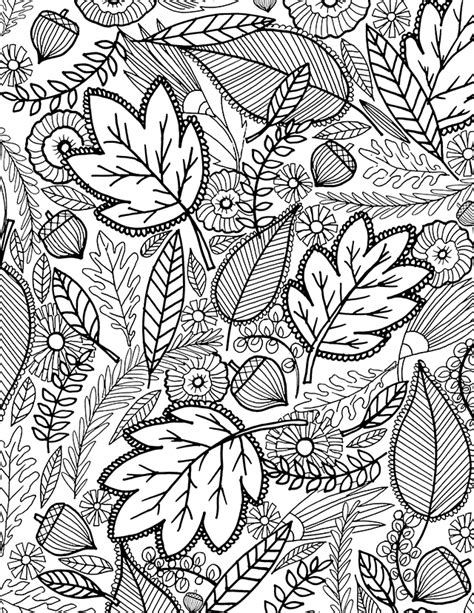 Printable Fall Coloring Pages Free