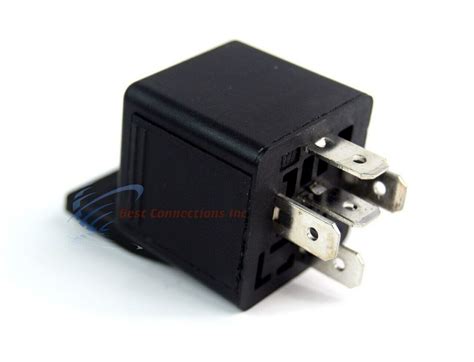 2 Pack 12 Volt 40 Amp Spdt Automotive Relay 5 Pin With Mounting Tab