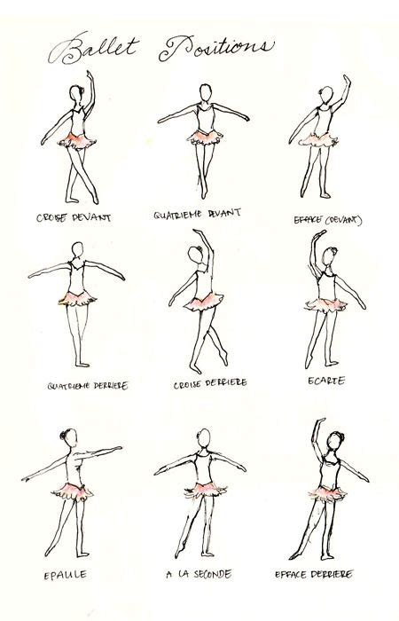 10 Posiciones De Ballet