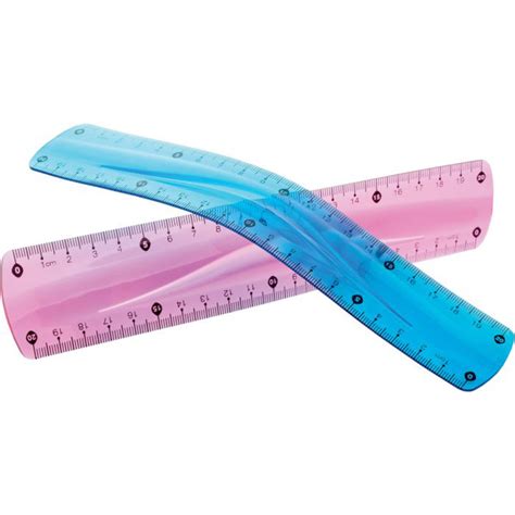 Ruler Plastic 30cm Soft Abc Flexible Complete Supplies