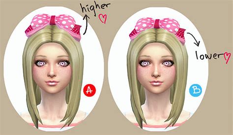 Front Hair Bow At Studio K Creation Sims 4 Updates