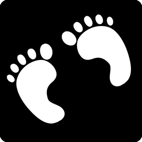 Printable Baby Footprints Clipart Best