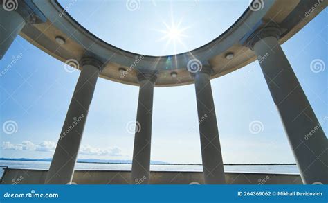 White Rotundas In The City Near The Waterfront Stock Photo Image Of