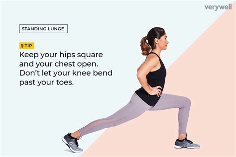 Standing Hip Flexor Stretches