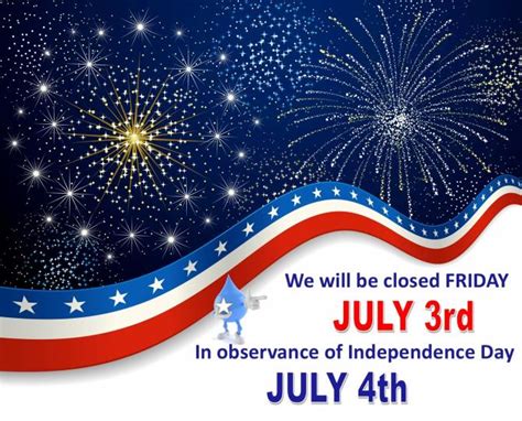 Closed In Observance Of Independence Day West Sound Utility District