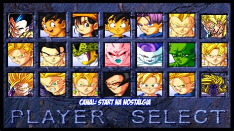 Dragon Ball Gt Final Bout All Characters Todos Os Personagens