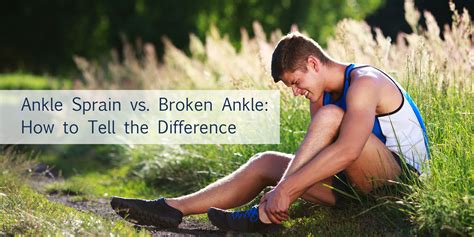 Ankle Sprain Vs Broken Ankle How To Tell The Difference Carewell
