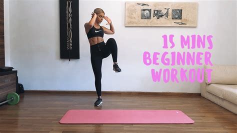 15 Minute Beginner Workout Youtube