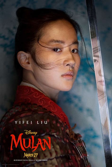 Share your own reaction to mulan going to streaming before you see the full movie! New Mulan Character Posters Released