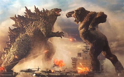 Legends collide as godzilla and kong, the two most powerful forces of nature, clash on the big screen in a spectacular battle for the ages. 1920x1200 Godzilla Vs King Kong 1080P Resolution HD 4k Wallpapers, Images, Backgrounds, Photos ...