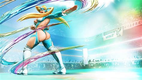 rainbow mika revealed for street fighter v