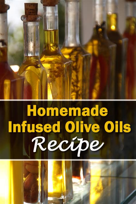 Homemade Infused Olive Oil Recipe