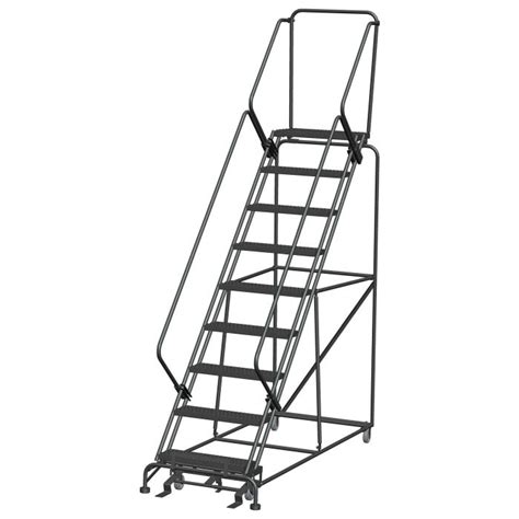 Ballymore Sw932g14 9 Step 24w Steel Walk Down Ladder With 50 Degree