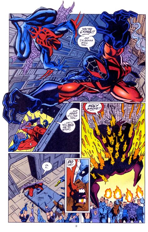 Team Spider Man Vs Team Spider Man 2099 Battles Comic Vine