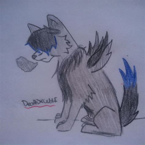 Sad Lonely Emo Wolf By Deathxwolf On Deviantart