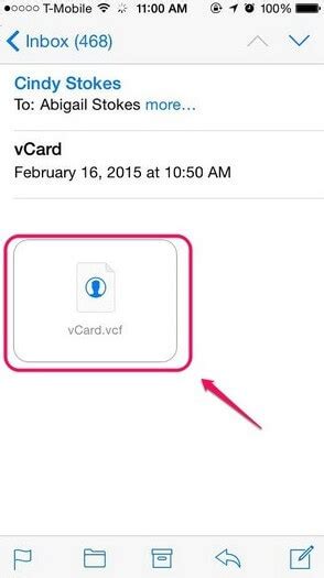How To Export Iphone Contacts To Vcardvcf File
