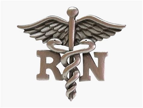 Transparent Medical Caduceus Png Rn Nurse Symbol Clip Art Png