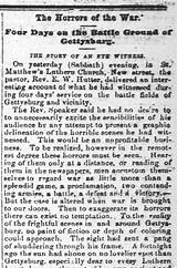 Civil War Newspaper Articles 1863 Pictures
