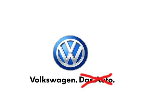 Volkswagen Drops Das Auto Slogan