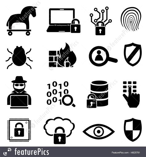 Cyber Security Icon At Collection Of Cyber Security