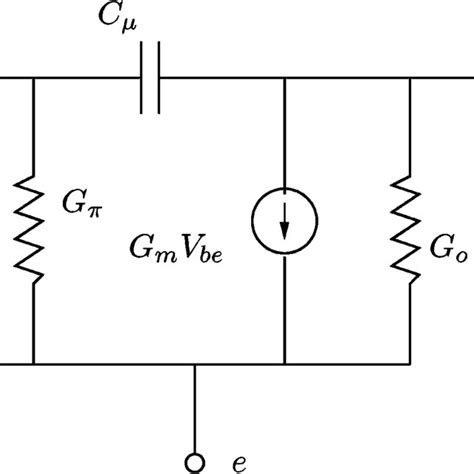 Bipolar Transistor Model Download Scientific Diagram