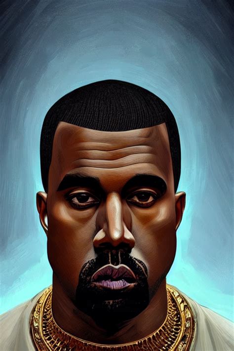 Stable Diffusion Prompt Symmetry Portrait Of Kanye PromptHero
