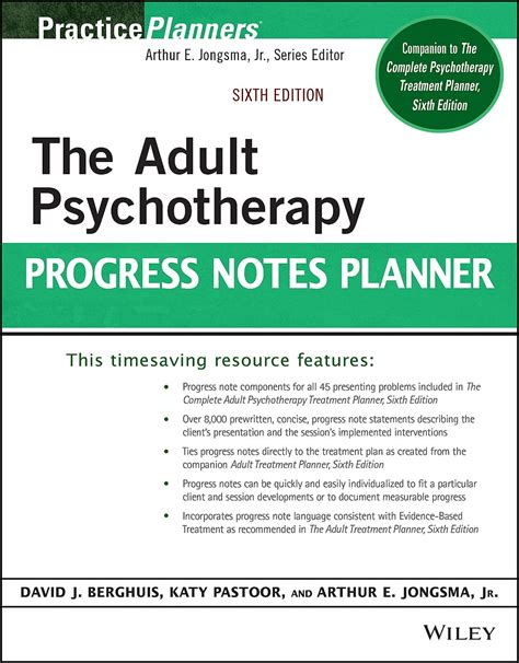 Read Pdf The Adult Psychotherapy Progress Notes Planner Practiceplanners Full Book Pdf And Full