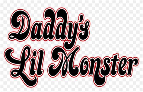 Daddys Lil Monster Png Download Calligraphy Transparent Png