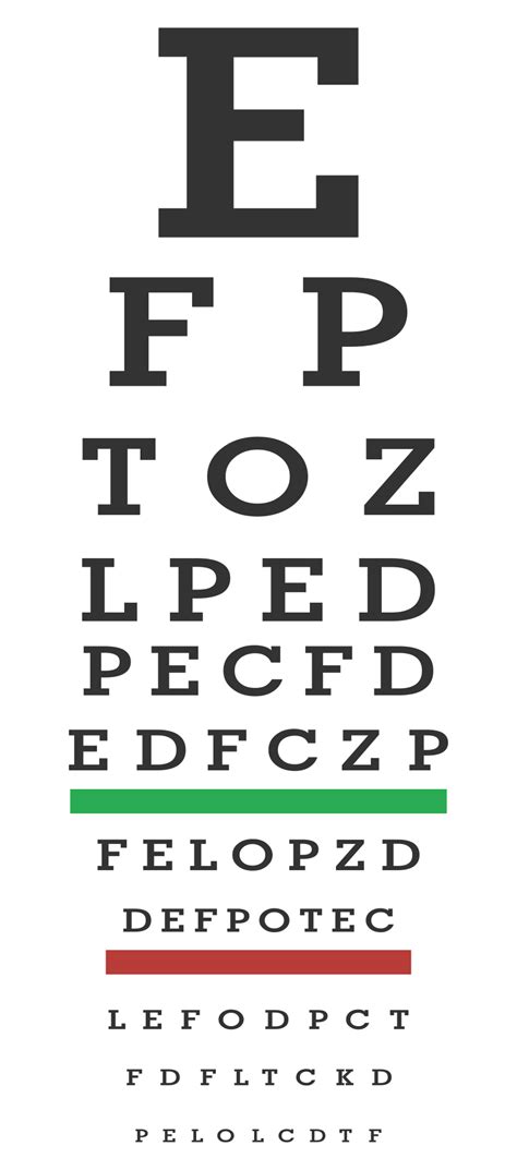 Geeky Pediatric Eye Chart Printable Alma Website