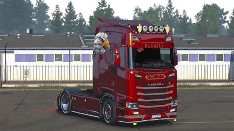 Changeable Metalic Skin For Scania S Hight V10 Ets2 Mods Euro