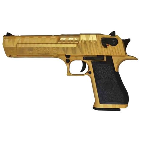 Magnum Research Inc Desert Eagle Custom Tiger Stripe Gold Ae Gbbp