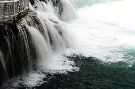 A Silky Waterfall Stock Photo Image Of Light Autumn 8056982