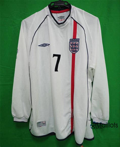 Nation majeure du football notamment grâce à son championnat qui attire d'excellents joueurs, l'angleterre affiche peu de réussite en coupe du monde ces dernières. Thaïlande Maillot Rétro foot Coupe du Monde Angleterre Manche Longue Domicile (7 Beckham) 2002 ...