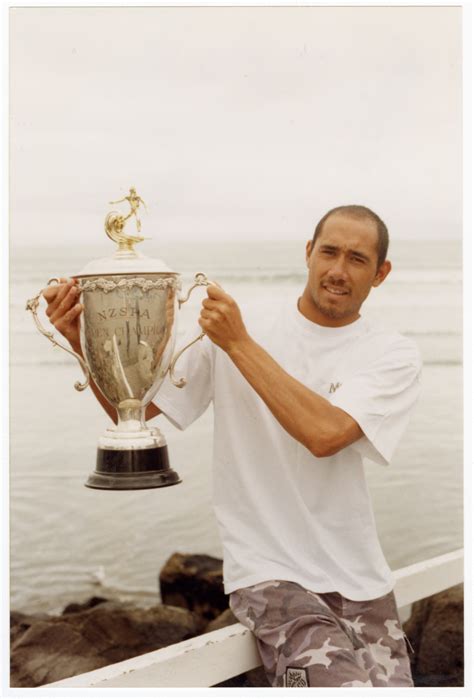 Surfer With Trophy Discoverywallnz