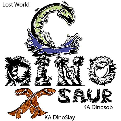All fonts are in truetype format. 4 Categories of Free Dinosaur Fonts
