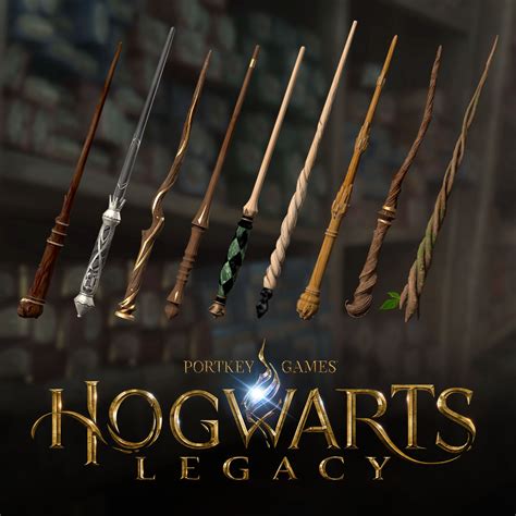 artstation hogwarts legacy wands
