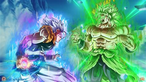 Gogeta Vs Broly By Maniaxoi Image Abyss